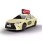 P2.5 maak Tweezijdige Digitale Mobiele Media van de Taxi de Bovenkant Geleide Vertoning waterdicht